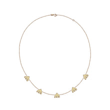 Load image into Gallery viewer, Hama 5 Pyramid Necklace - Azza Fine Jewellery