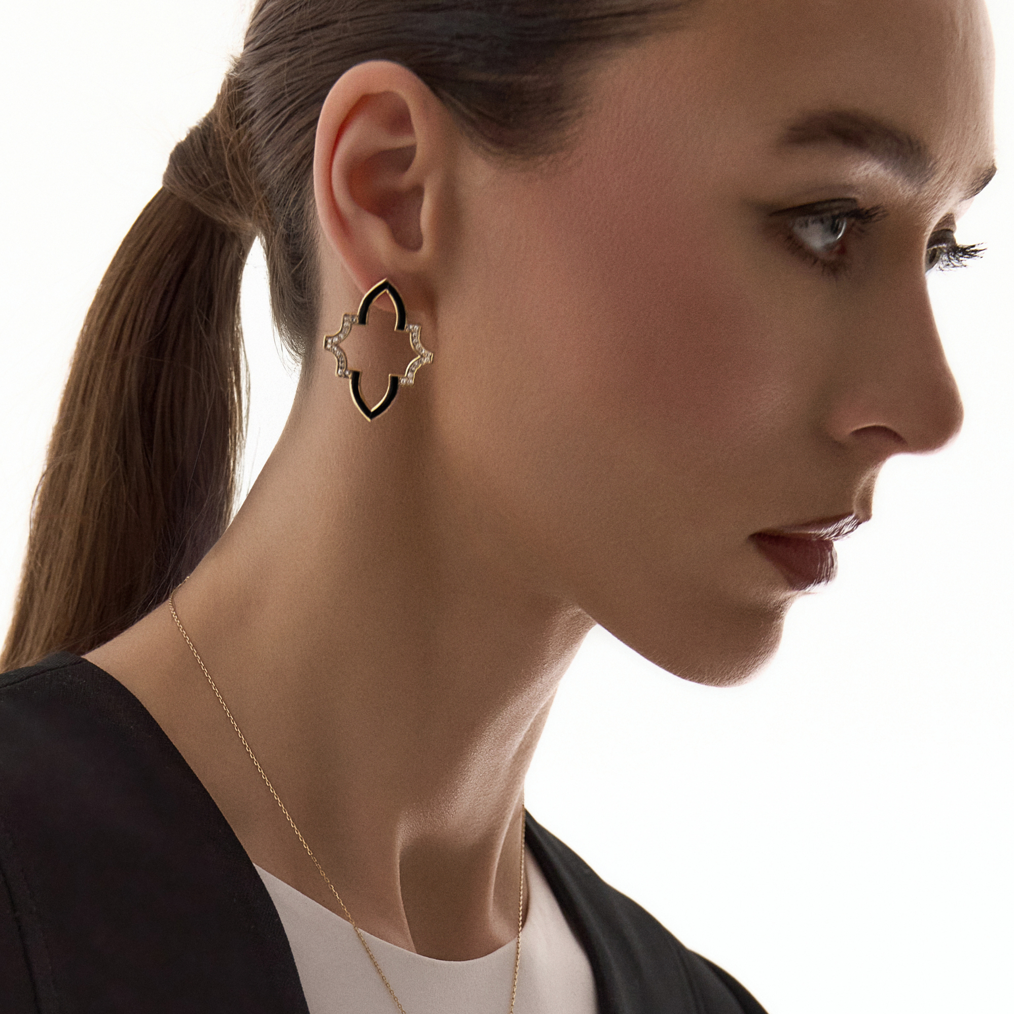 Arabesque Earrings — Beroe Fine Jewelry
