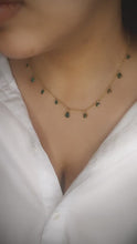 Load and play video in Gallery viewer, Pret-a-porter Emerald Drops necklace
