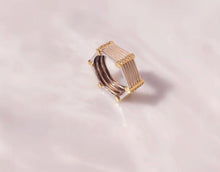 Load image into Gallery viewer, HRH 6 Row Ring - Azza Fine Jewellery
